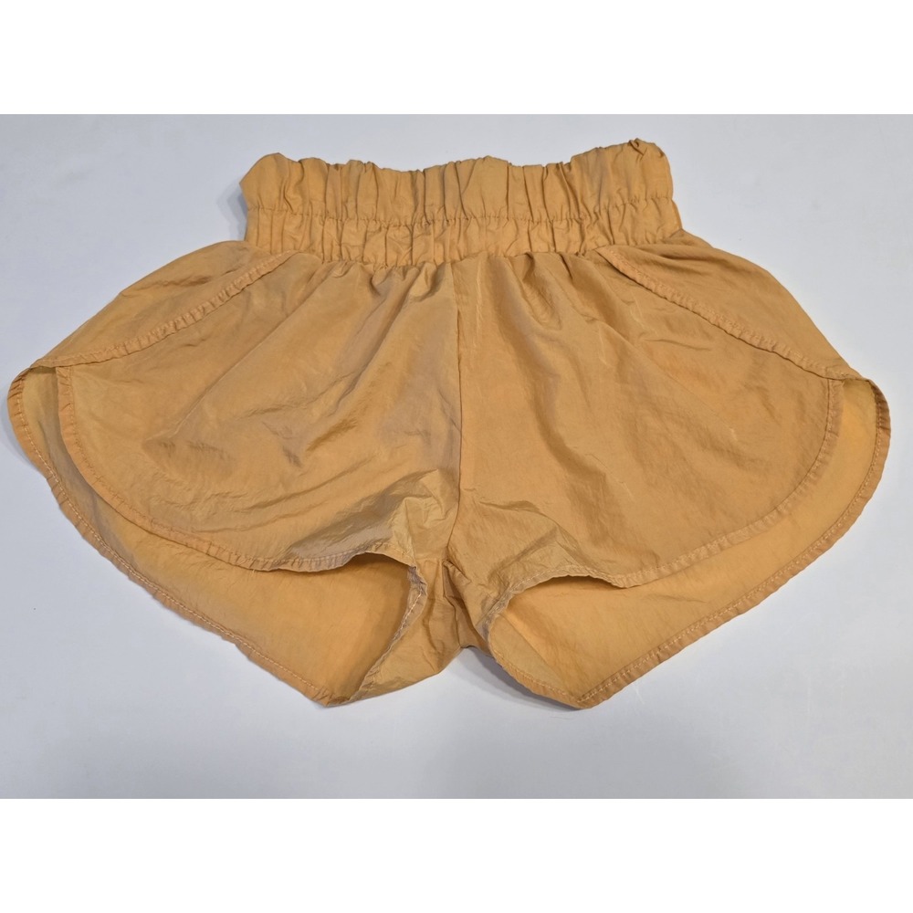 Rue 21 Yellow 100% Nylon Sheer Womens‎ Shorts Size XS